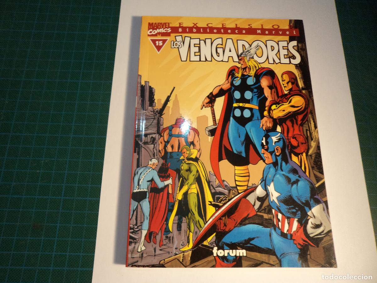 C&oacute;mics: Biblioteca Marvel. Los Vengadores. N&ordm; 15. Forum - Foto 1
