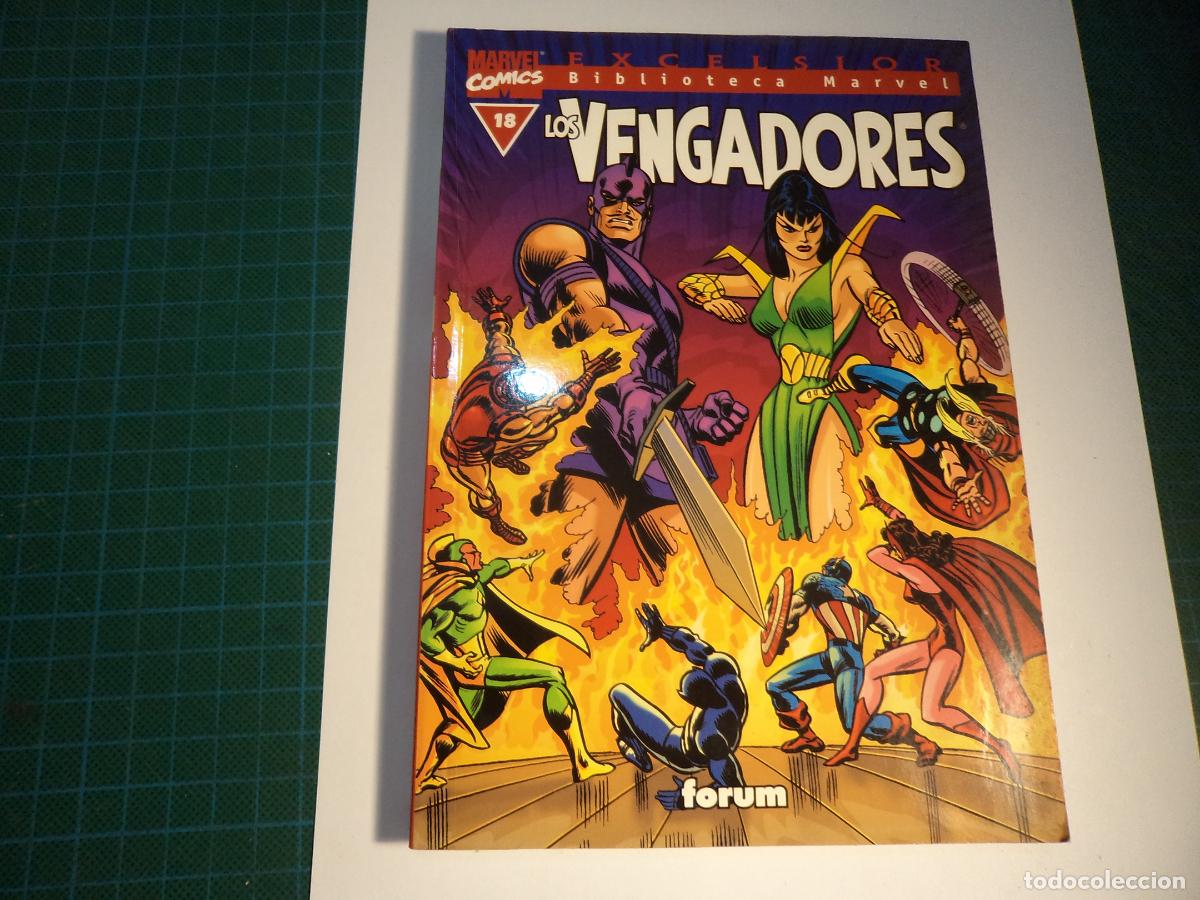 C&oacute;mics: Biblioteca Marvel. Los Vengadores. N&ordm; 18. Forum - Foto 1