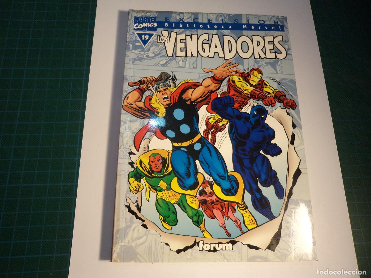 C&oacute;mics: Biblioteca Marvel. Los Vengadores. N&ordm; 19. Forum