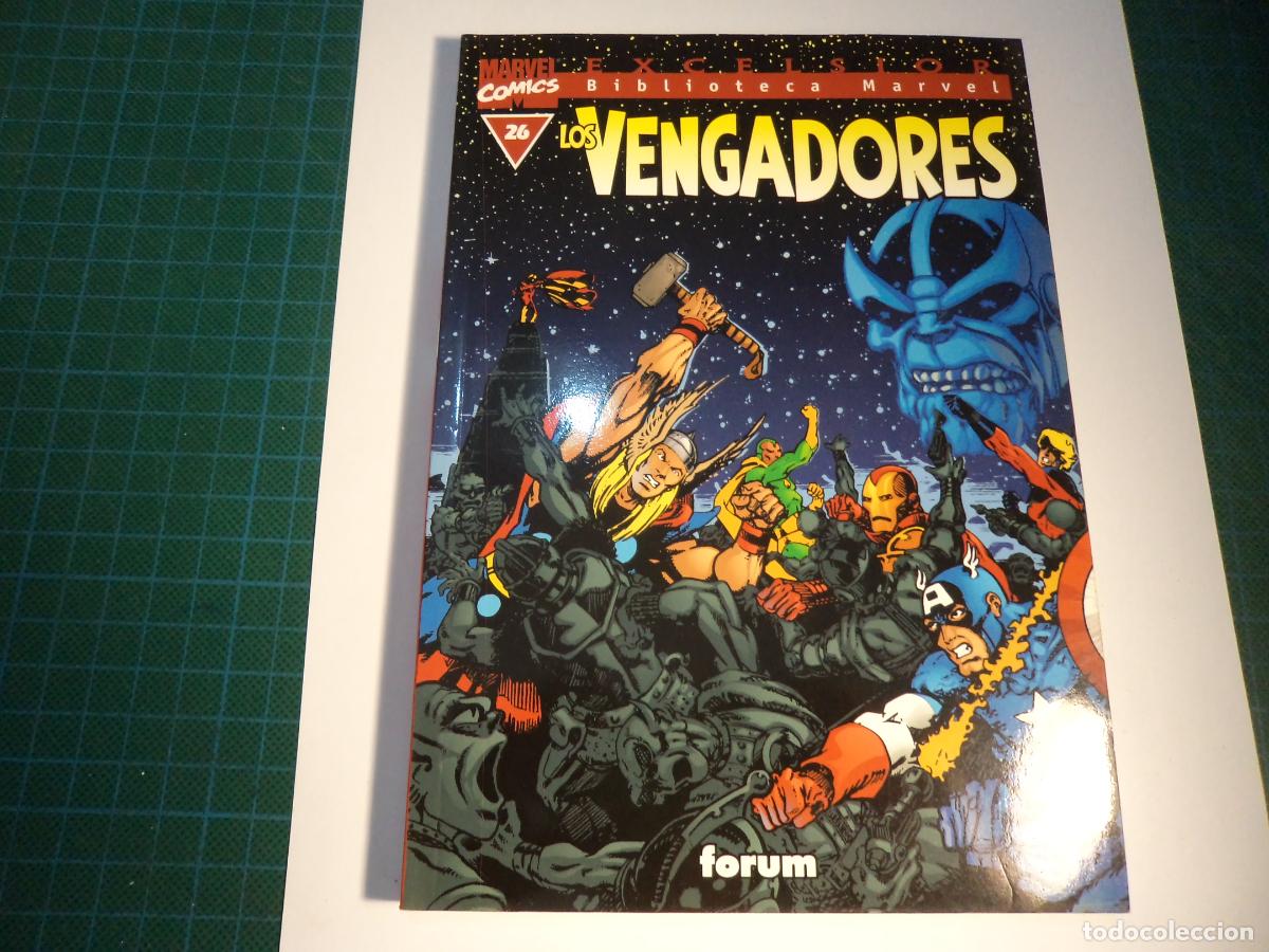 C&oacute;mics: Biblioteca Marvel. Los Vengadores. N&ordm; 26. Forum - Foto 1