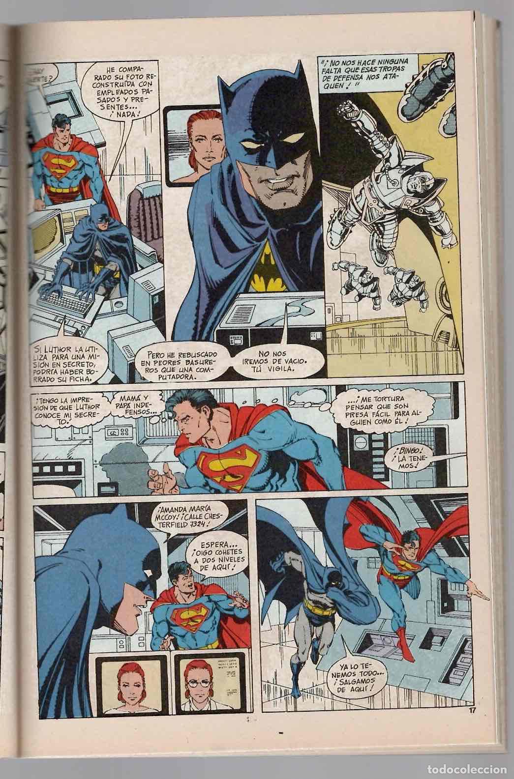 C&oacute;mics: SUPERMAN CONTIENE LOS N&ordm; 100 AL 103. ZINCO 1984 - Foto 2
