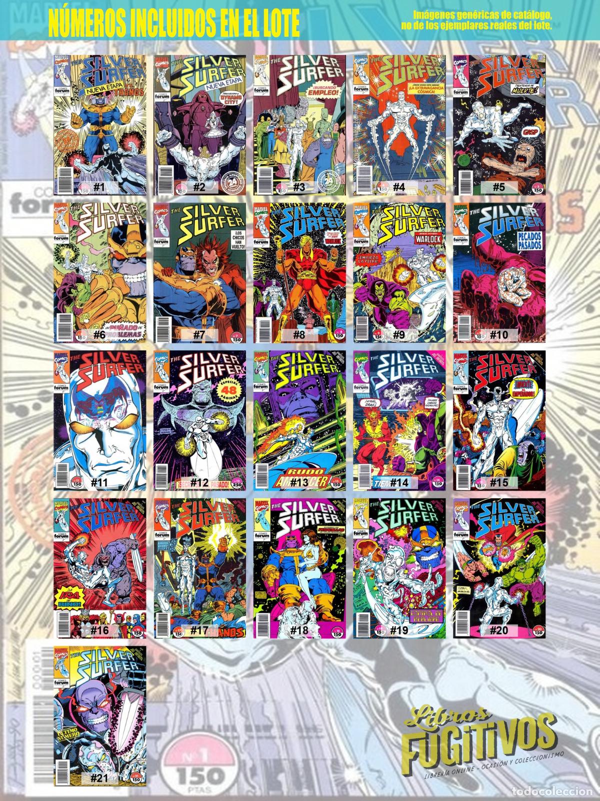 C&oacute;mics: SILVER SURFER VOL. 2 1 A 21. COMPLETA. Forum, 1992 - Foto 3