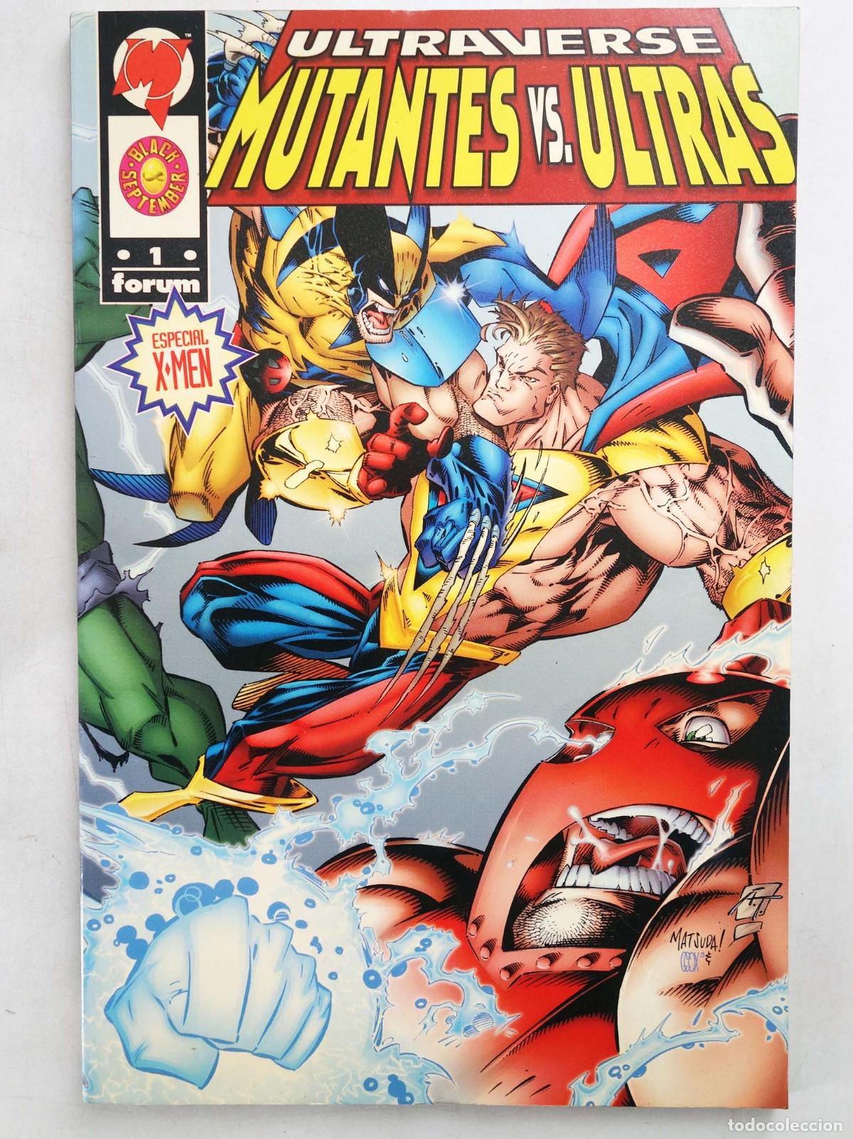 C&oacute;mics: ULTRAVERSE: MUTANTES VS. ULTRAS (Terry Kavanagh/Ken Lashley) Forum, 1996