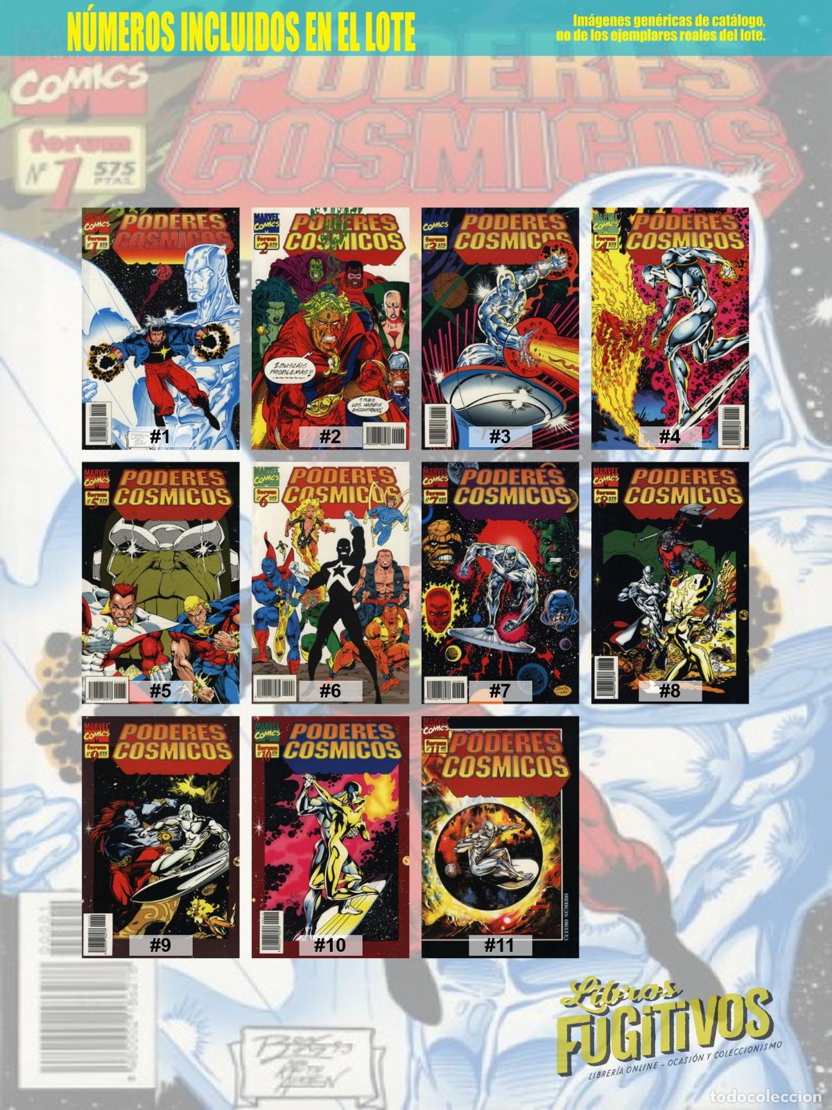 C&oacute;mics: PODERES C&Oacute;SMICOS VOL. 2 1 A 11. COMPLETA. Forum, 1995 - Foto 3
