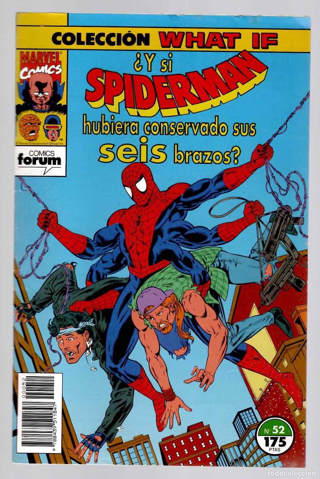 C&oacute;mics: COLECCION WHAT IF 52 &iquest;Y SI SPIDERMAN HUBIERA CONSERVADO LOS SEIS BRAZOS? CON POSTER