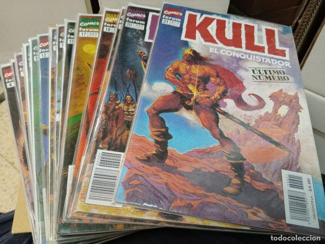 C&oacute;mics: KULL EL CONQUISTADOR COLECCION COMPLETA 21N&ordm; PLANETA - Foto 1