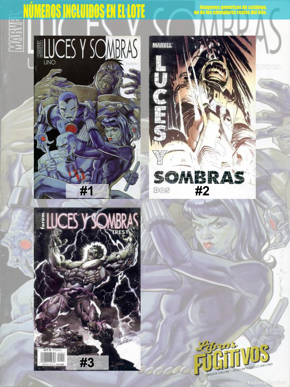 C&oacute;mics: LUCES Y SOMBRAS 1 A 3. COMPLETA. Forum, 1998 - Foto 3