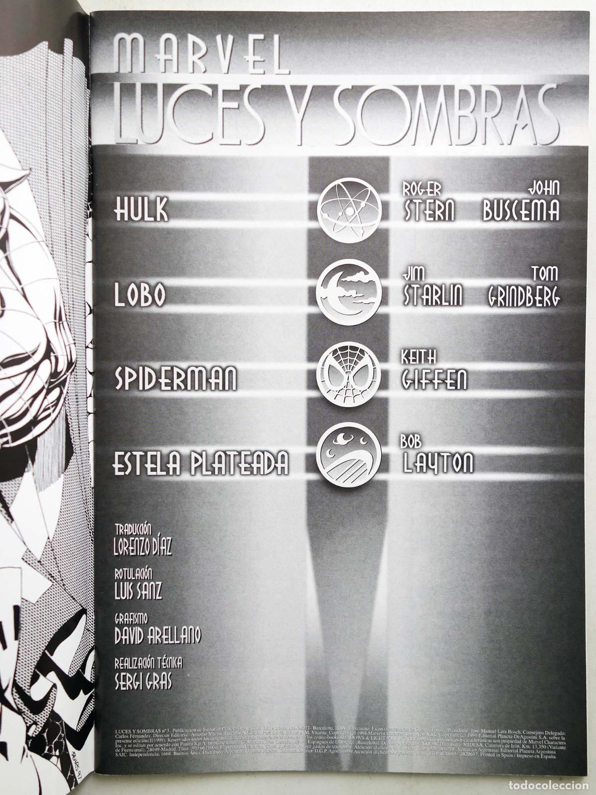 C&oacute;mics: LUCES Y SOMBRAS 1 A 3. COMPLETA. Forum, 1998 - Foto 6