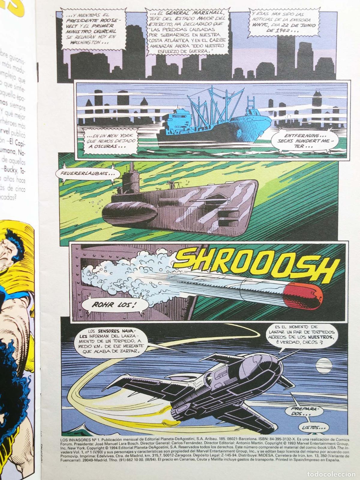 C&oacute;mics: INVASORES 1 A 4. COMPLETA. Forum, 1994 - Foto 4