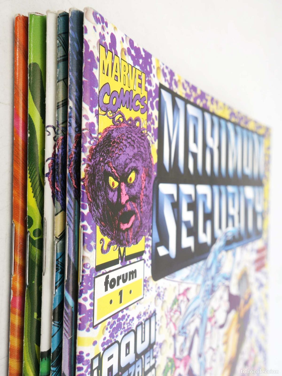 C&oacute;mics: MAXIMUM SECURITY 1 A 4. COMPLETA, M&Aacute;S DOS EXTRAS. Forum, 2001 - Foto 4