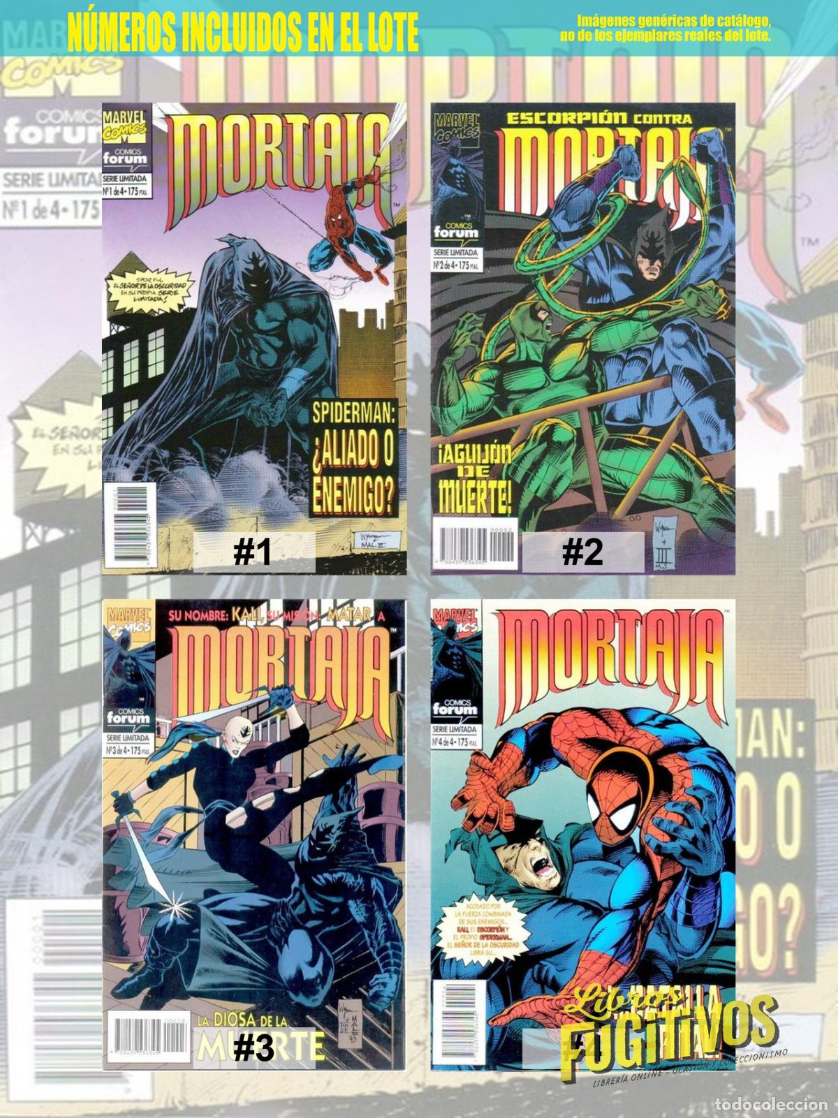 C&oacute;mics: MORTAJA 1 A 4. COMPLETA. Forum, 1994 - Foto 3