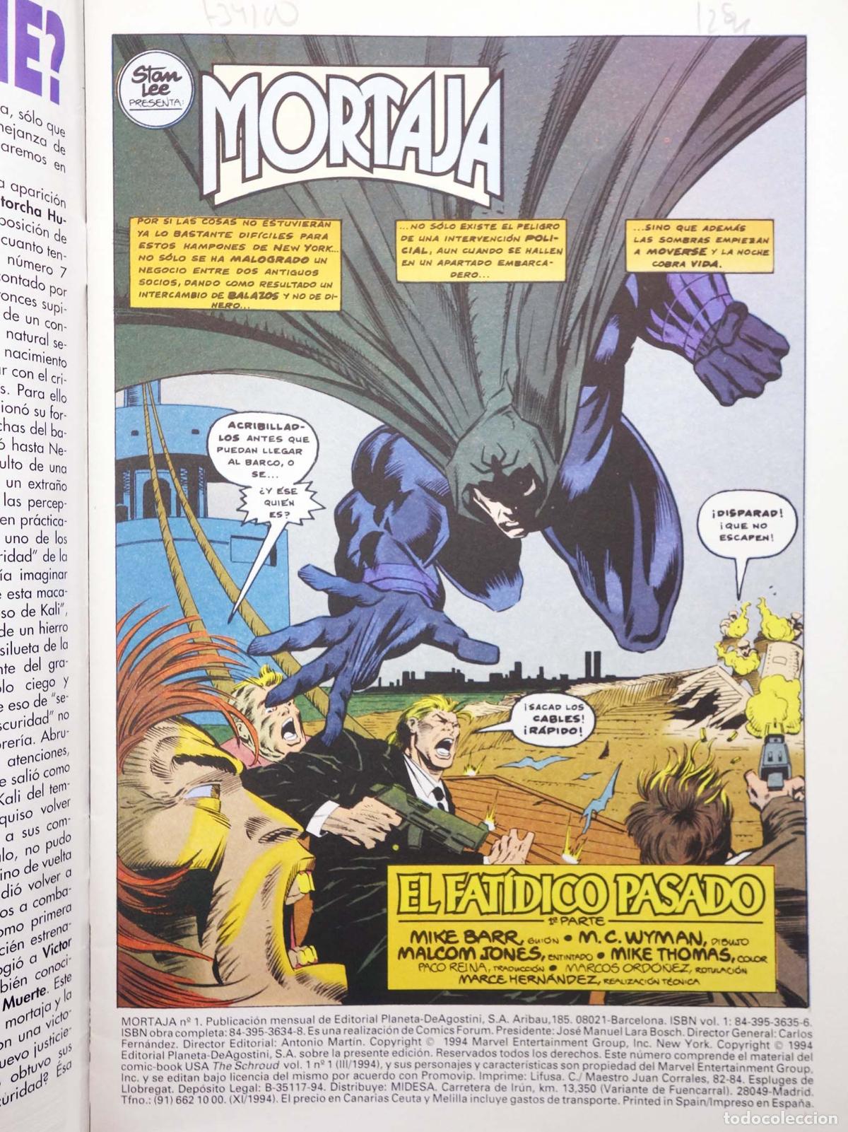 C&oacute;mics: MORTAJA 1 A 4. COMPLETA. Forum, 1994 - Foto 4