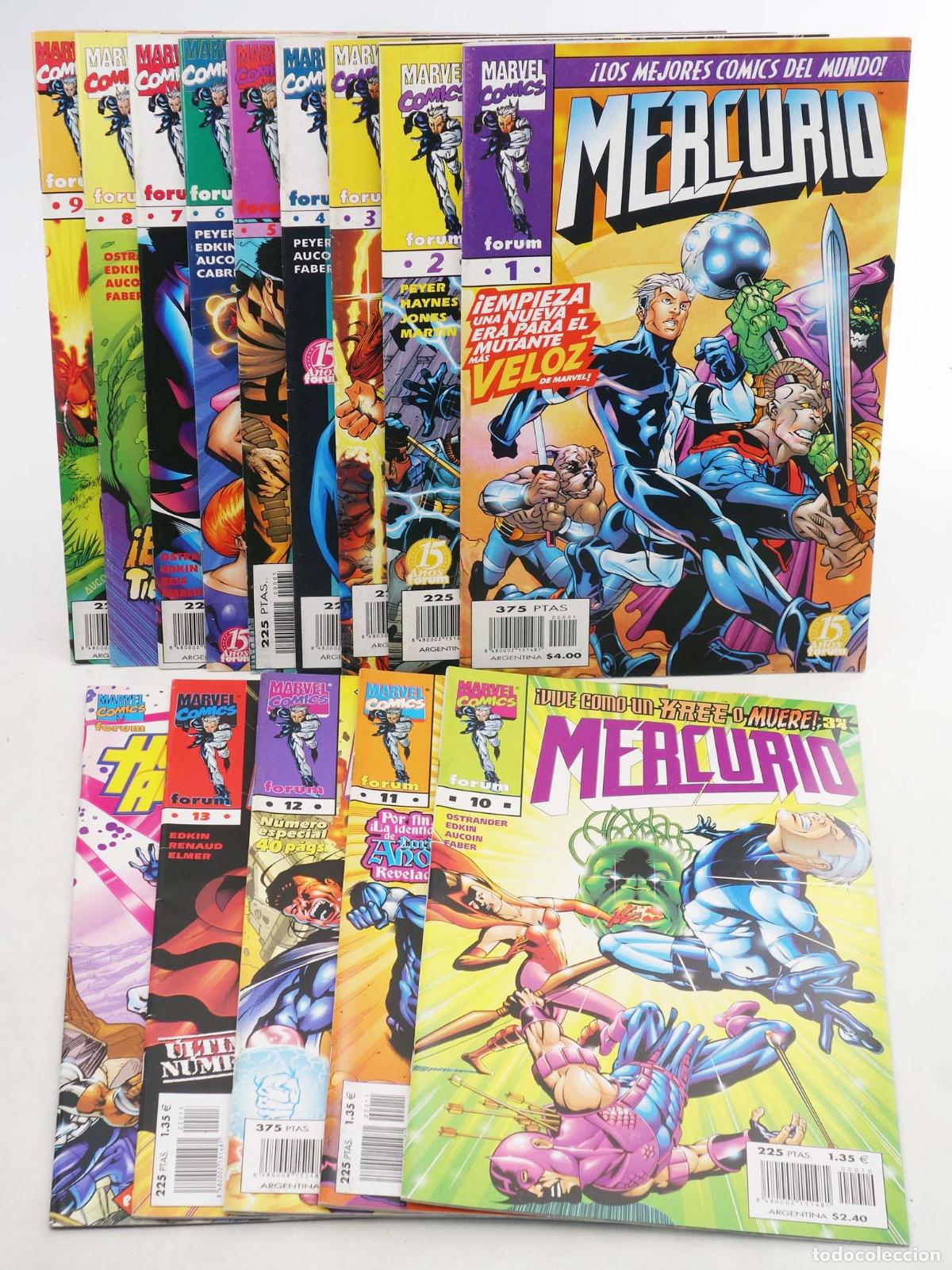 C&oacute;mics: MERCURIO 1 A 13. COMPLETA, M&Aacute;S EXTRA. Forum, 1998