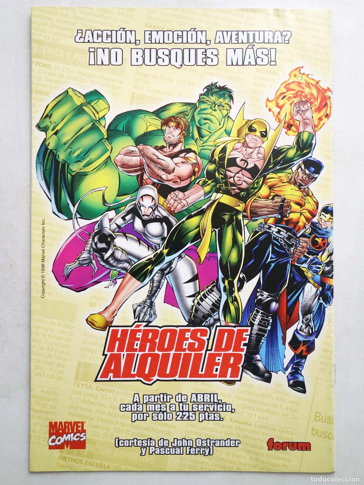 C&oacute;mics: THUNDERBOLTS VOL 1 FLASHBACK. Forum, 1998 - Foto 2