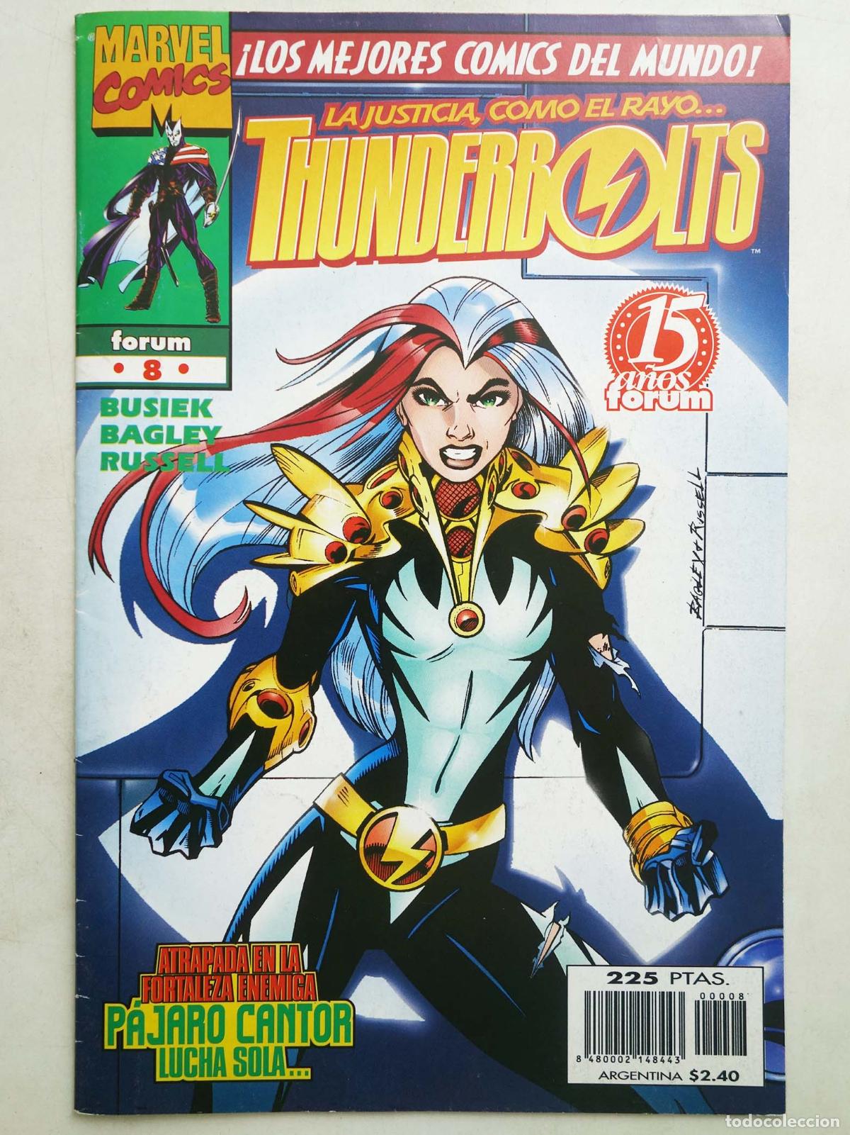 C&oacute;mics: THUNDERBOLTS VOL 1 8 (Kurt Busiek/Mark Bagley) Forum, 1998