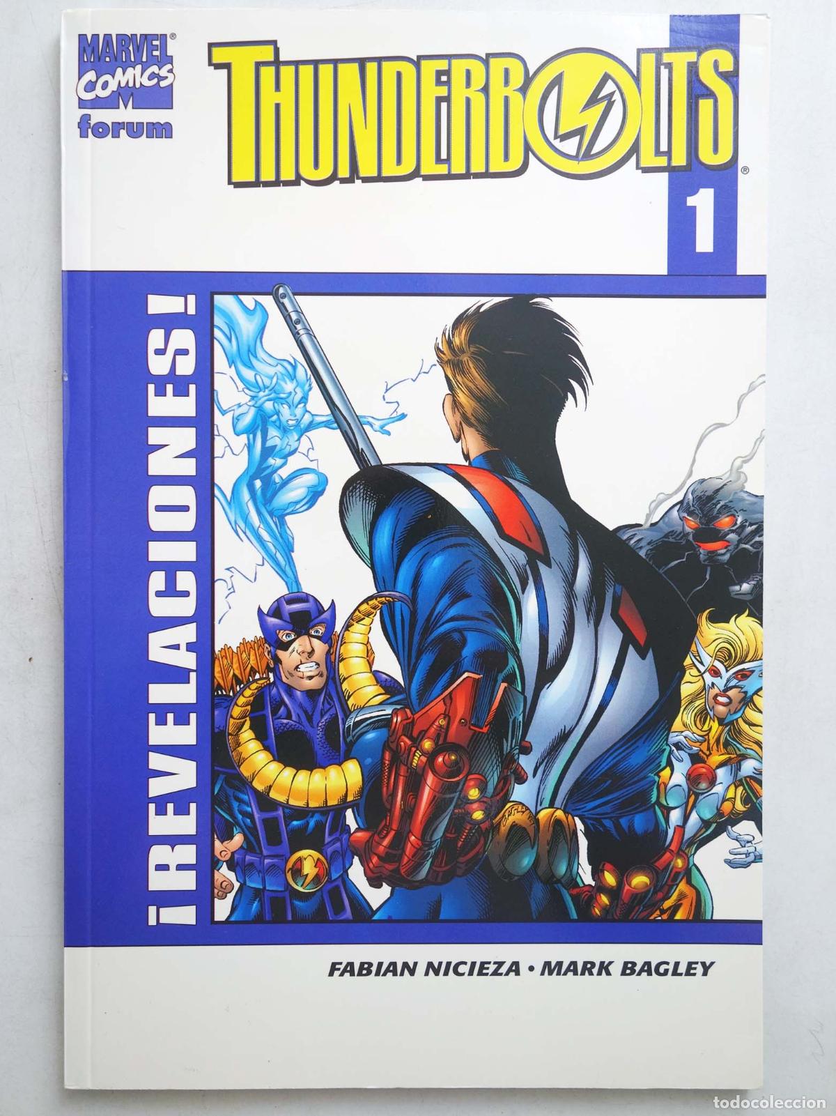 C&oacute;mics: THUNDERBOLTS VOL 2 1. REVELACIONES (Fabian Nicieza/Mark Bagley) Forum, 2002