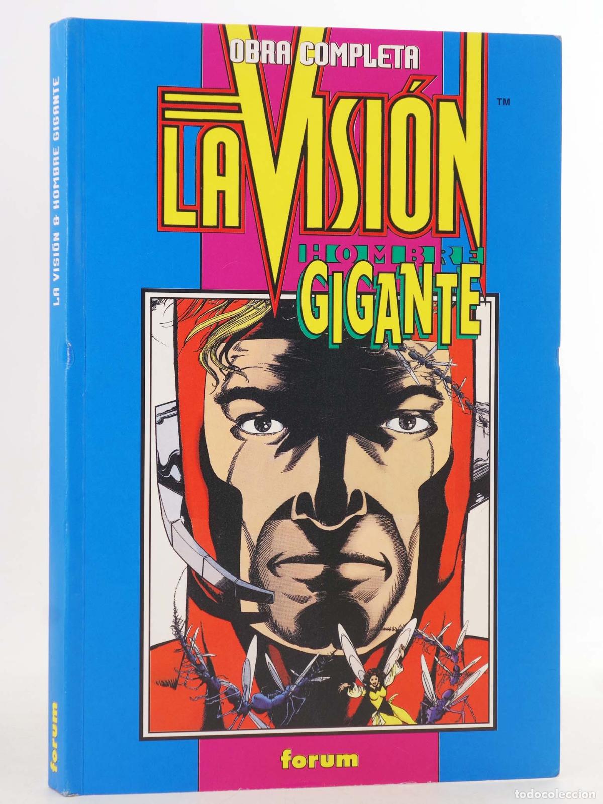 C&oacute;mics: LA VISI&Oacute;N Y EL HOMBRE GIGANTE 1 A 4,1 A 4. DOS MINISERIES COMPLETAS EN UN RETAPADO (Vvaa) 1996