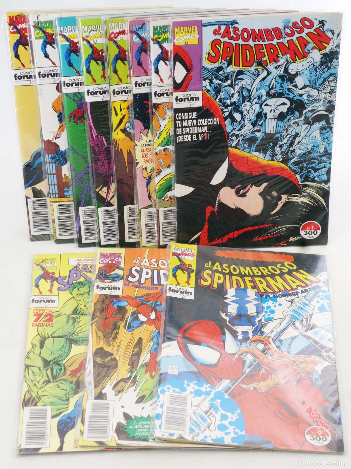 C&oacute;mics: SPIDERMAN: EL ASOMBROSO SPIDERMAN 1 A 11. COMPLETA. Forum, 1994