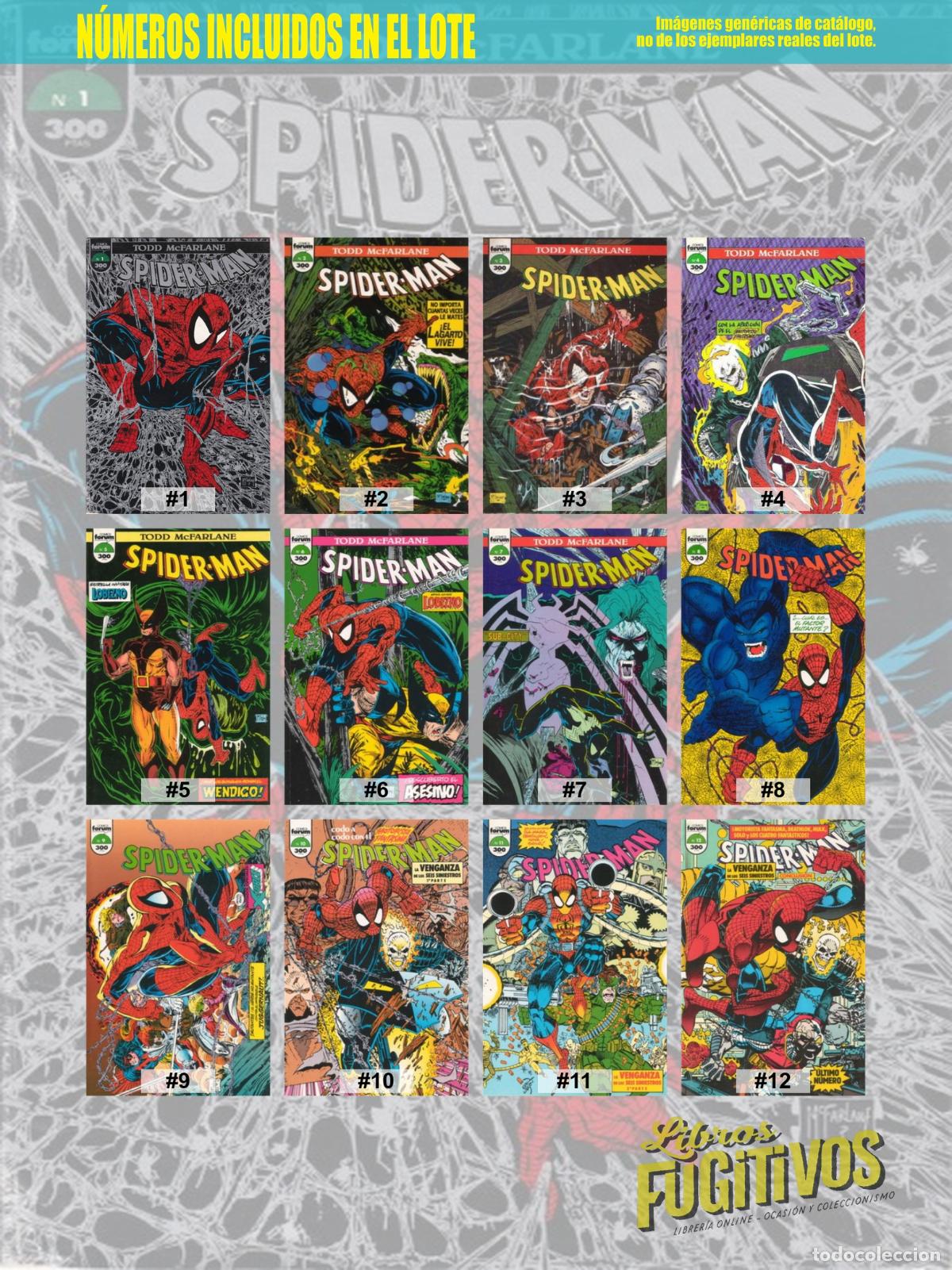 C&oacute;mics: SPIDERMAN TODD MCFARLANE 1 A 10. COMPLETA (Todd Mcfarlane) Forum, 1990 - Foto 3