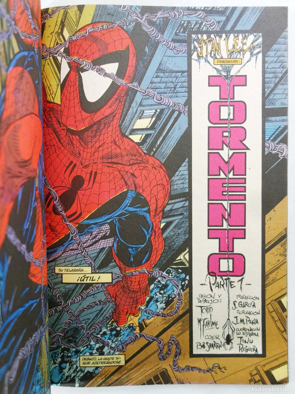 C&oacute;mics: SPIDERMAN TODD MCFARLANE 1 A 10. COMPLETA (Todd Mcfarlane) Forum, 1990 - Foto 7