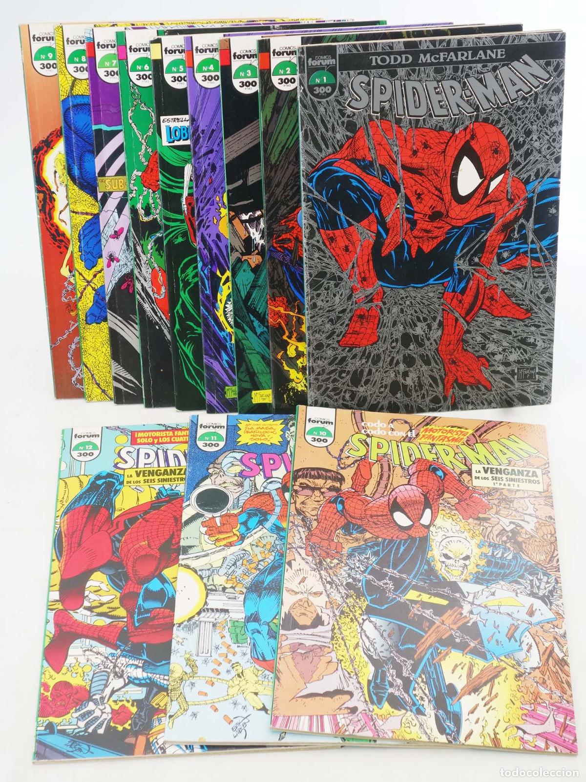 C&oacute;mics: SPIDERMAN TODD MCFARLANE 1 A 10. COMPLETA (Todd Mcfarlane) Forum, 1990 - Foto 1