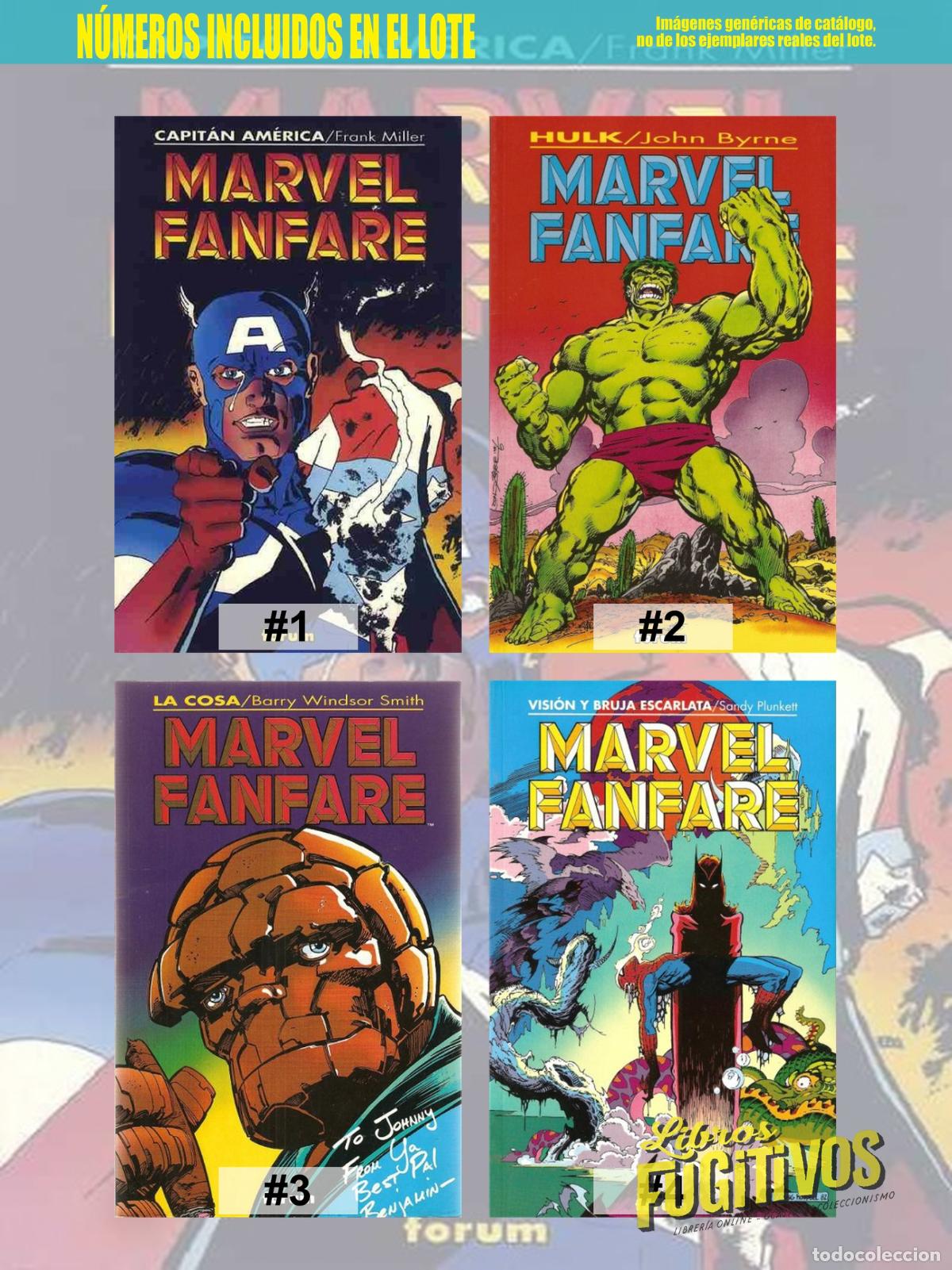 C&oacute;mics: MARVEL FANFARE 1 A 4. COMPLETA. Forum, 1995 - Foto 3