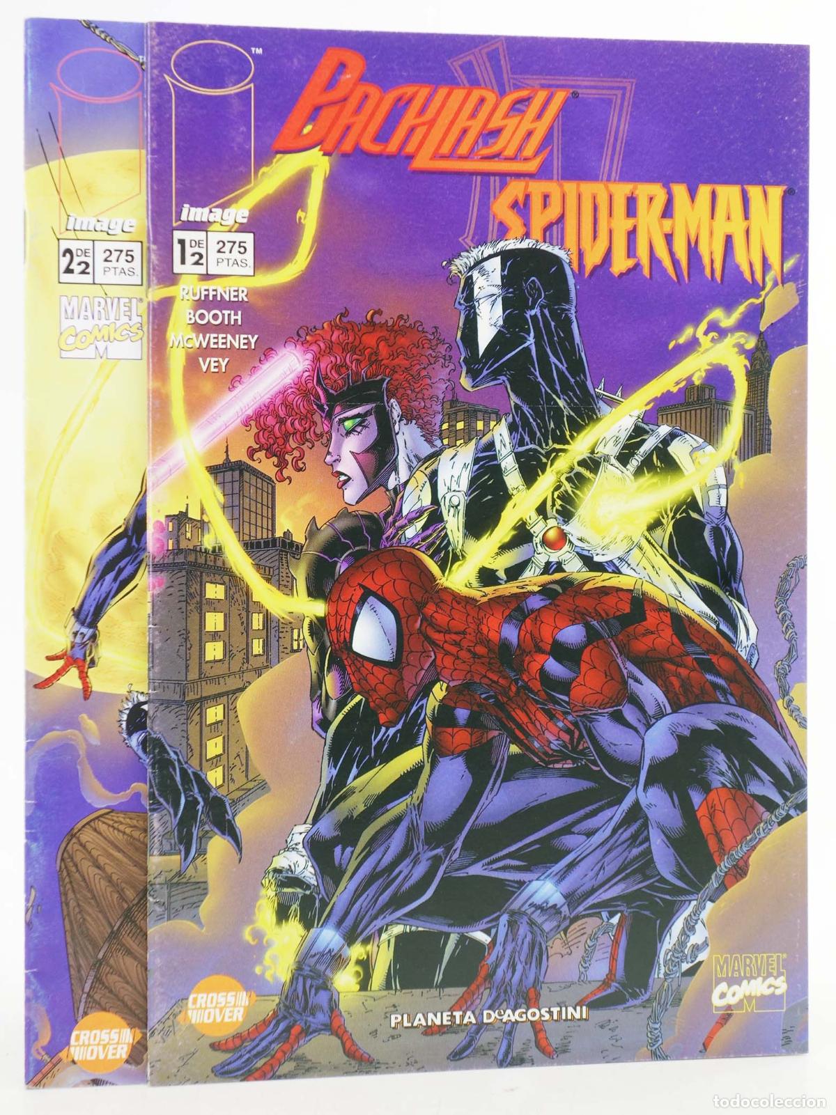C&oacute;mics: BACKLASH SPIDERMAN 1 A 2. COMPLETA. Forum, 1997