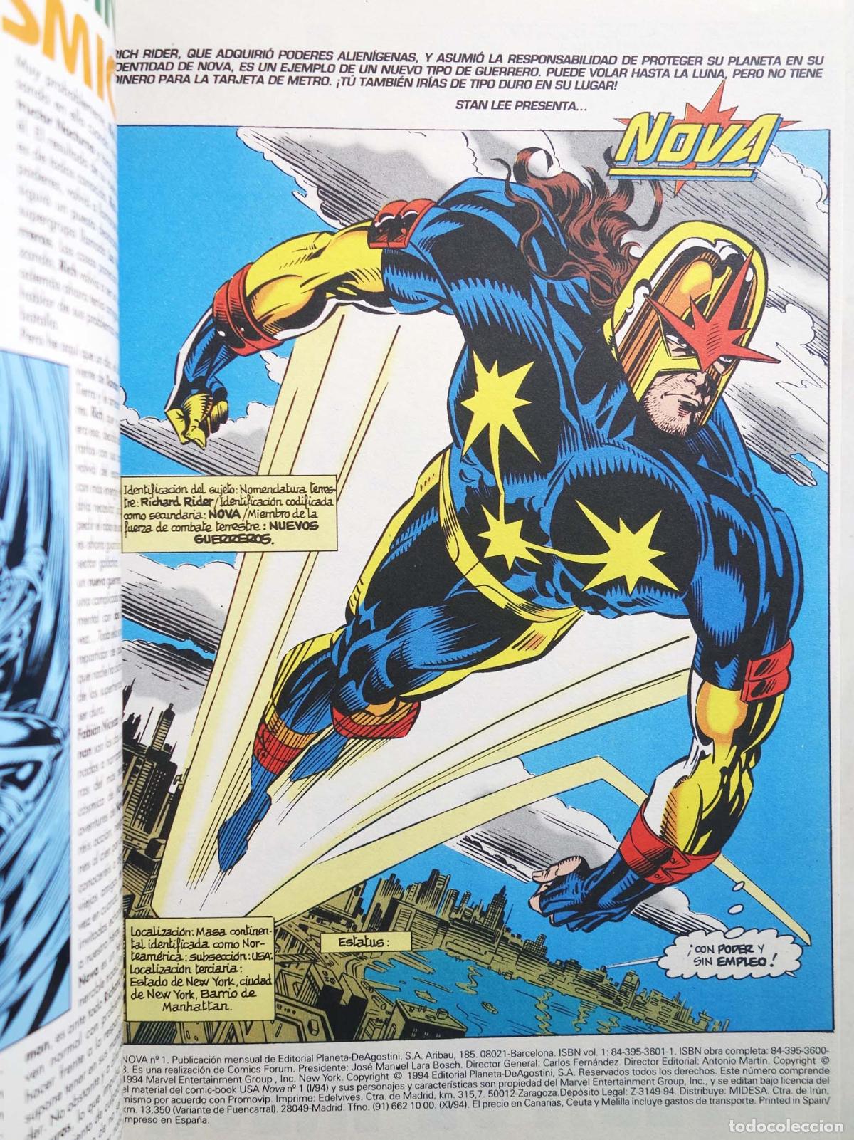 C&oacute;mics: NOVA 1 A 12. COMPLETA EN UN RETAPADO. Forum, 1994 - Foto 4