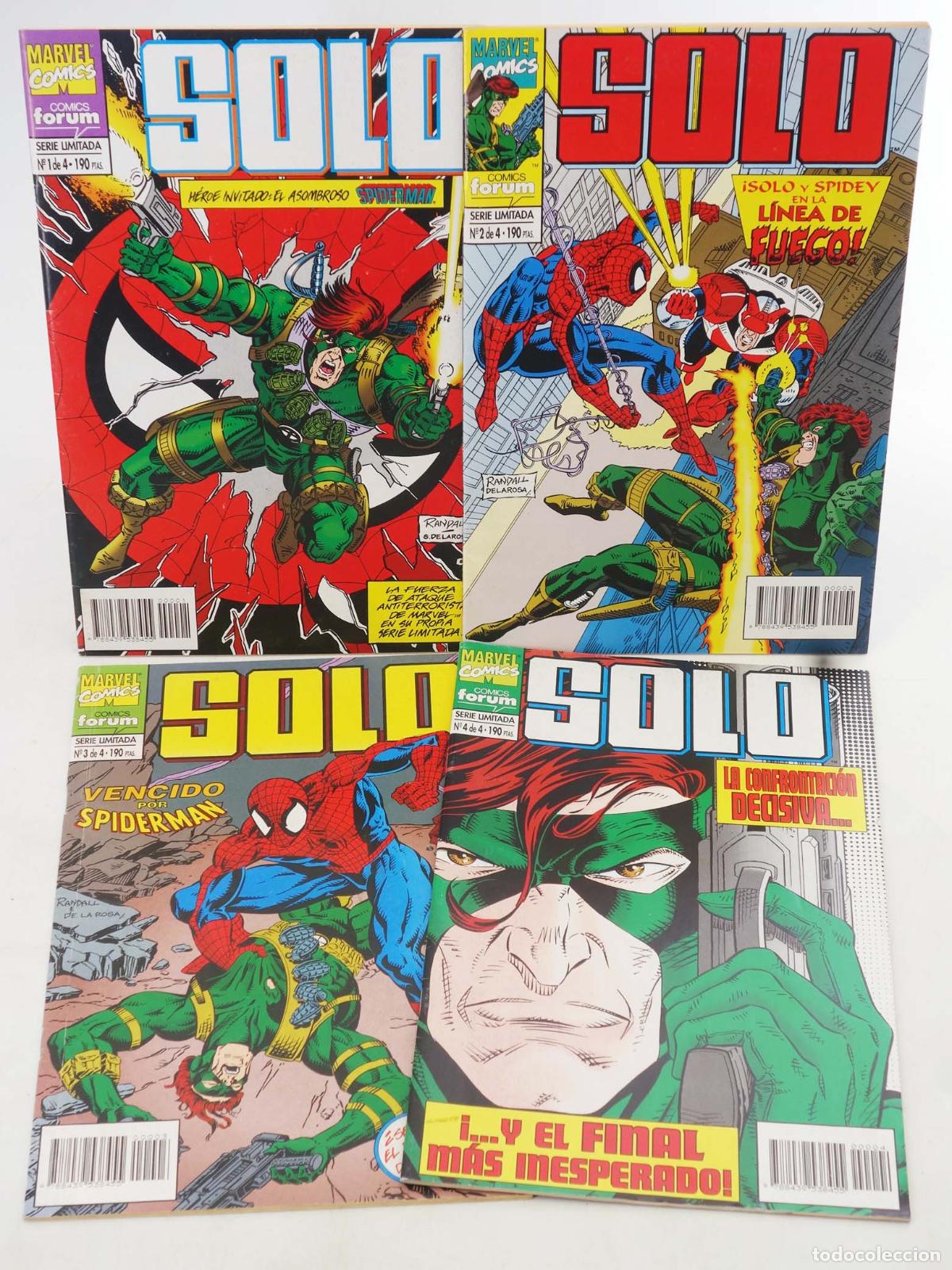C&oacute;mics: SOLO 1 A 4. COMPLETA. Forum, 1995