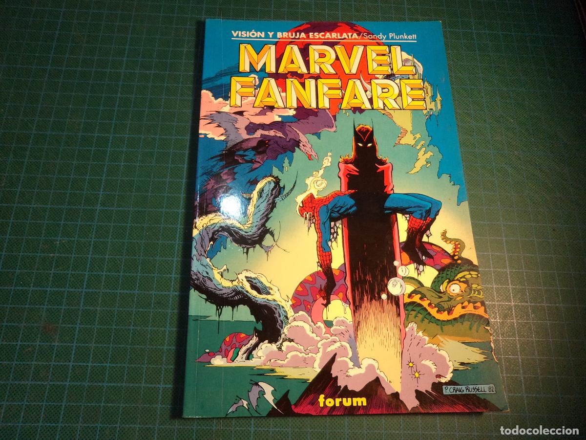 C&oacute;mics: Marvel Fanfare. N&ordm; 4. Vision y bruja escarlata. Forum