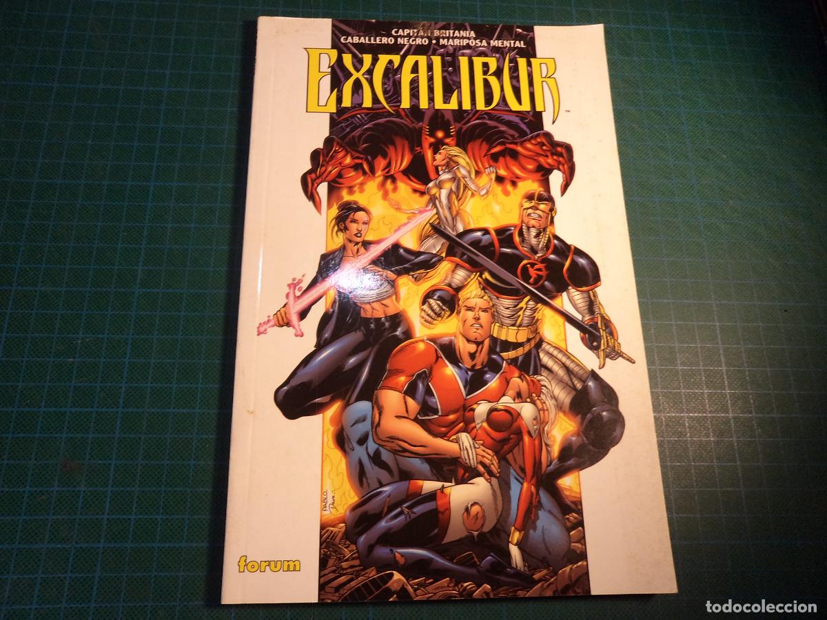 C&oacute;mics: Excalibur. Capitan Britania, Caballero Negro, Mariposa Mental. Forum