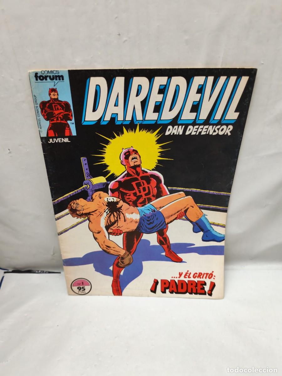 Comics: DAREDEVIL (Dan Defensor), No. 1: y &eacute;l grit&oacute; PADRE (Primera edici&oacute;n, F&oacute;rum 1983)