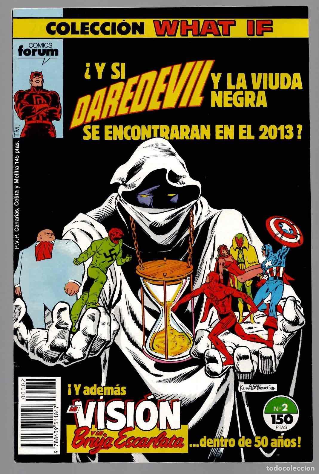 C&oacute;mics: COLECCION WHAT IF 2 &iquest;Y SI DAREDEVIL Y LA VIUDA NEGRA SE ENCONTRARAN EN EL 2013? FORUM PLANETA 1989