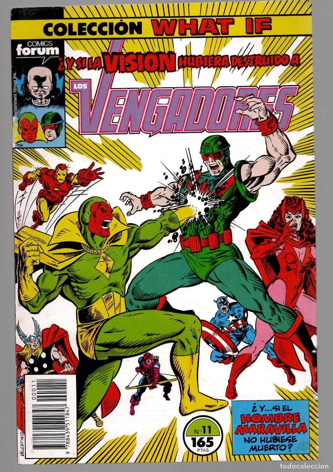 C&oacute;mics: COLECCION WHAT IF 11 &iquest;Y SI LA VISION HUBIERA DESTRUIDO A LOS VENGADORES? CON POSTER.