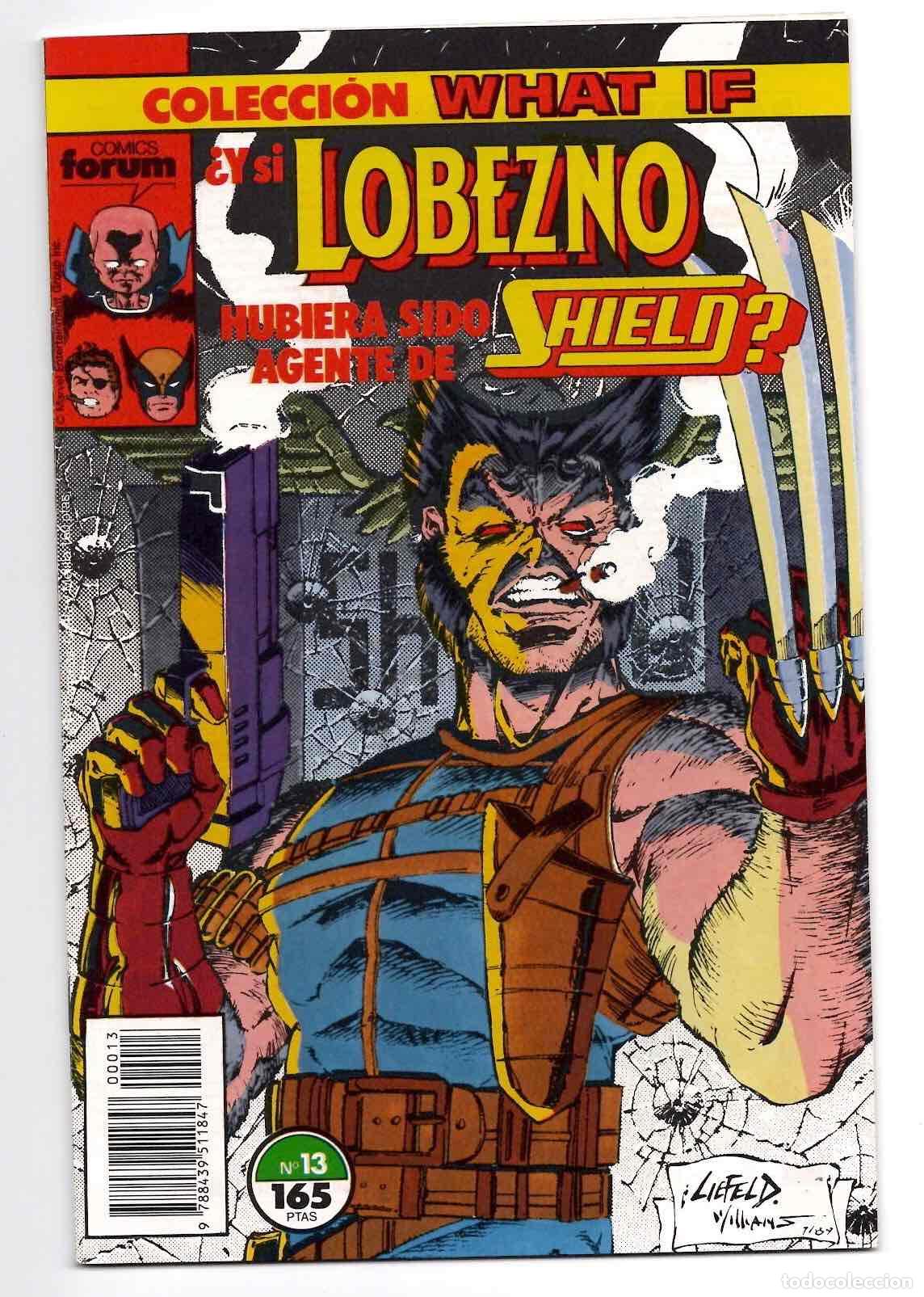 C&oacute;mics: COLECCION WHAT IF 13 &iquest;Y SI LOBEZNO HUBIERA SIDO AGENTE DE SHIELD? SIN POSTER.