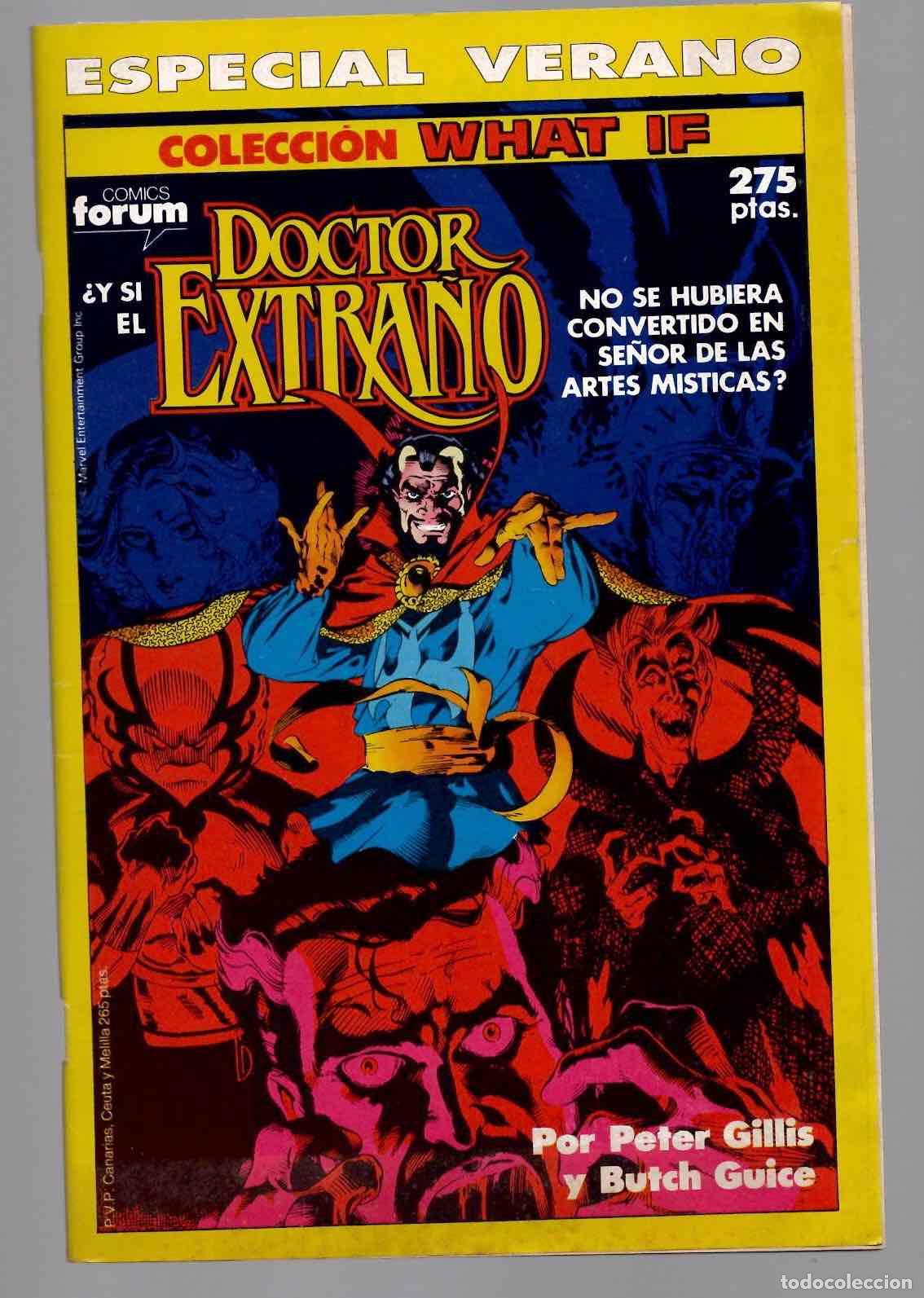 C&oacute;mics: COLECCION WHAT IF ESPECIAL VERANO &iquest;Y SI EL DOCTOR EXTRA&Ntilde;O NO SE HUBIERA CONVERTIDO EN SE&Ntilde;OR...