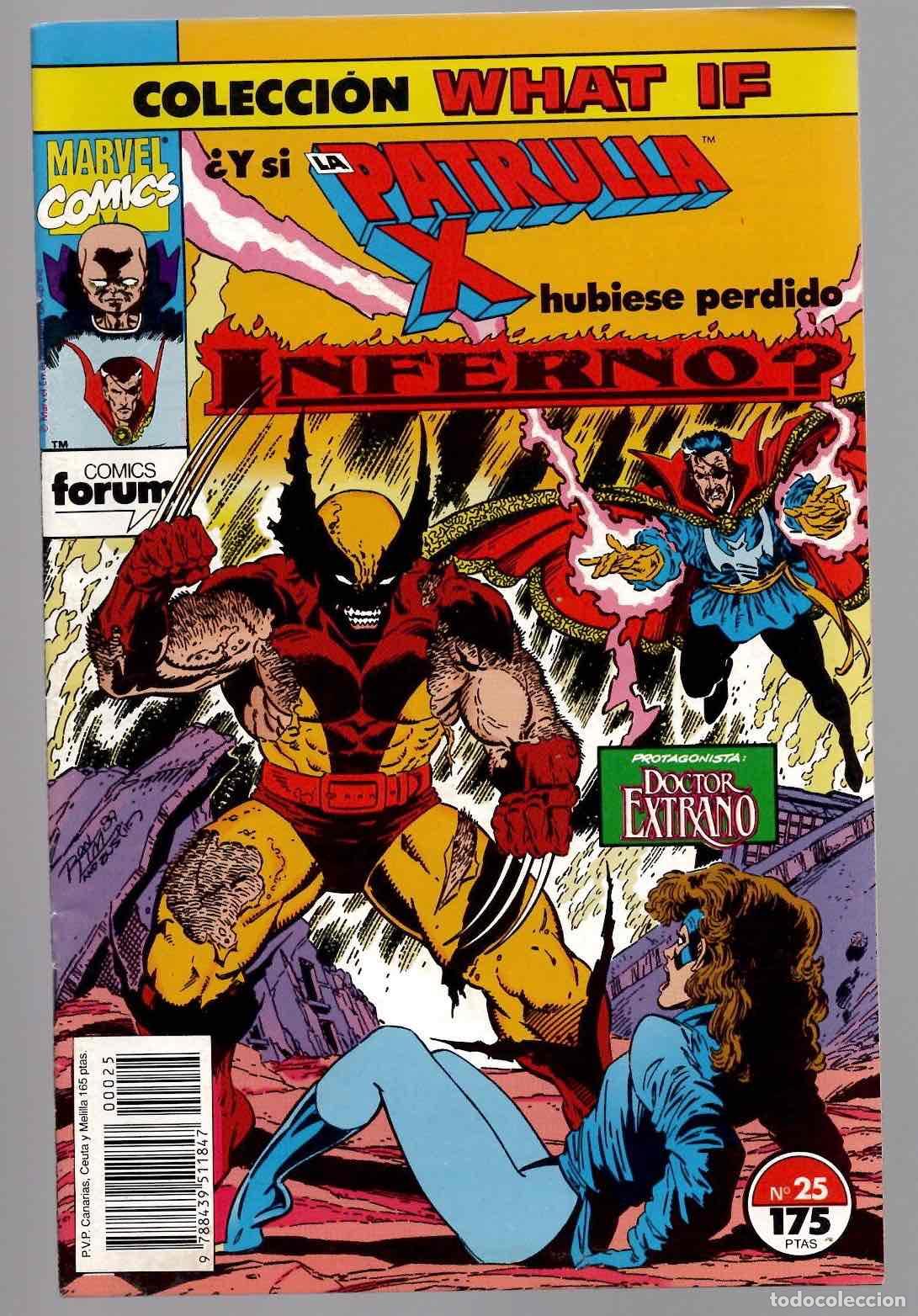 C&oacute;mics: COLECCION WHAT IF 25 &iquest;Y SI LA PATRULLA X HUBIESE PERDIDO INFERNO? CON POSTER