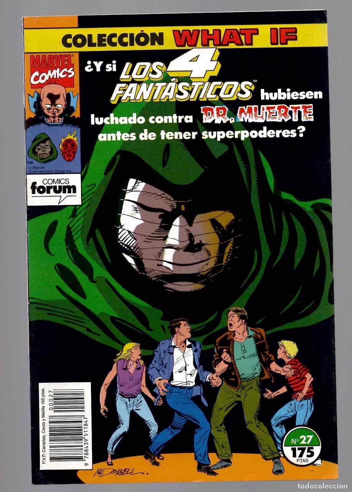 C&oacute;mics: COLECCION WHAT IF 27 &iquest;Y SI LOS 4 FANTASTICOS HUBIESEN LUCHADO CONTRA DR MUERTE? CON POSTER