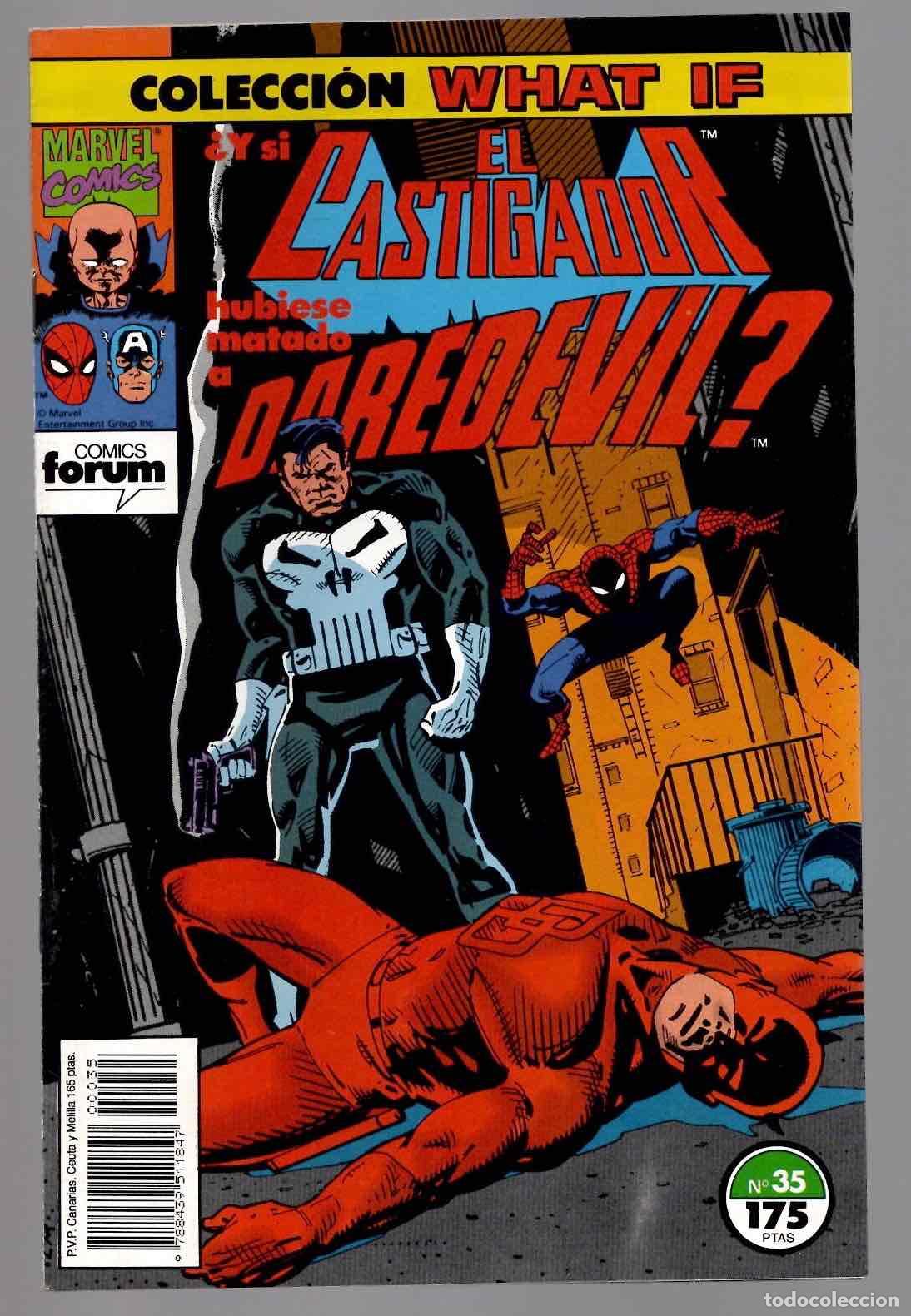 C&oacute;mics: COLECCION WHAT IF 35 &iquest;Y SI EL CASTIGADOR HUBIESE MATADO A DAREDEVIL? CON POSTER