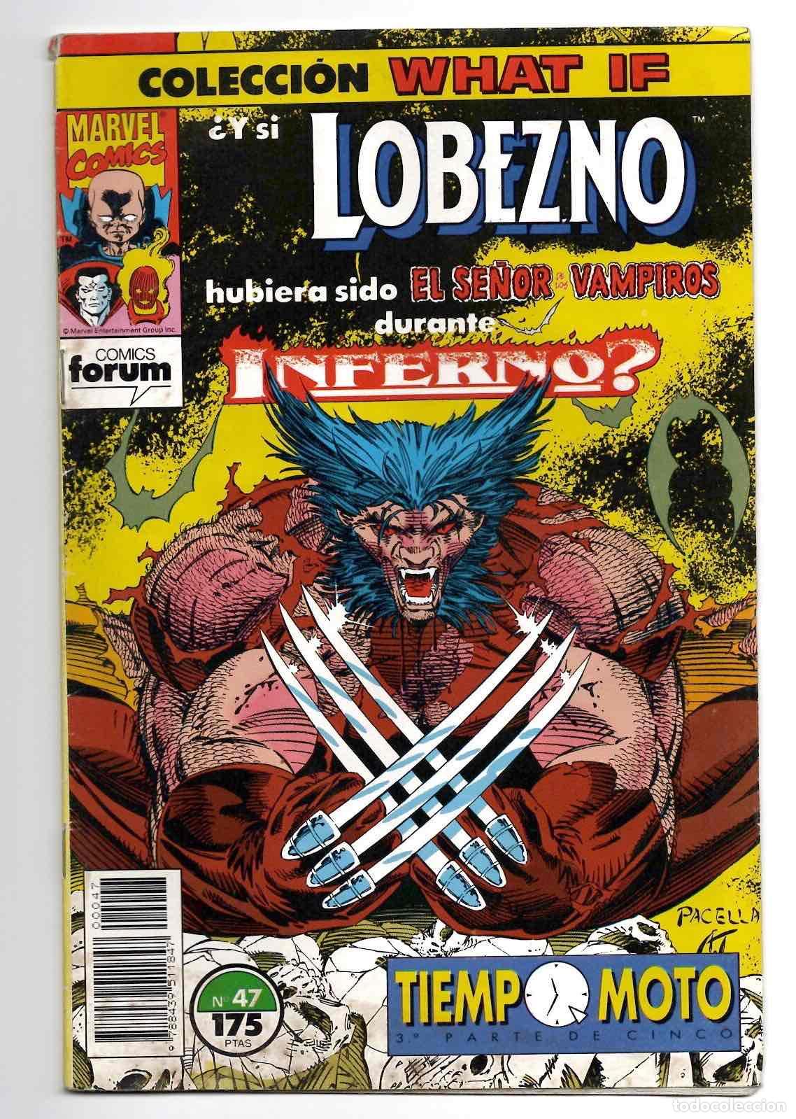 C&oacute;mics: COLECCION WHAT IF 47 &iquest;Y SI LOBEZNO HUBIERA SIDO EL SE&Ntilde;OR VAMPIROS DURANTE INFERNO? CON POSTER