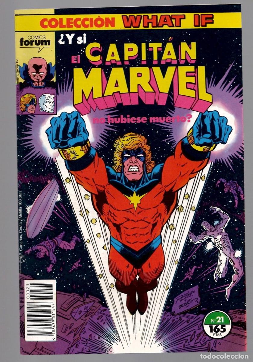 C&oacute;mics: COLECCION WHAT IF 21 &iquest;Y SI EL CAPITAN MARVEL NO HUBIESE MUERTO? SIN POSTER
