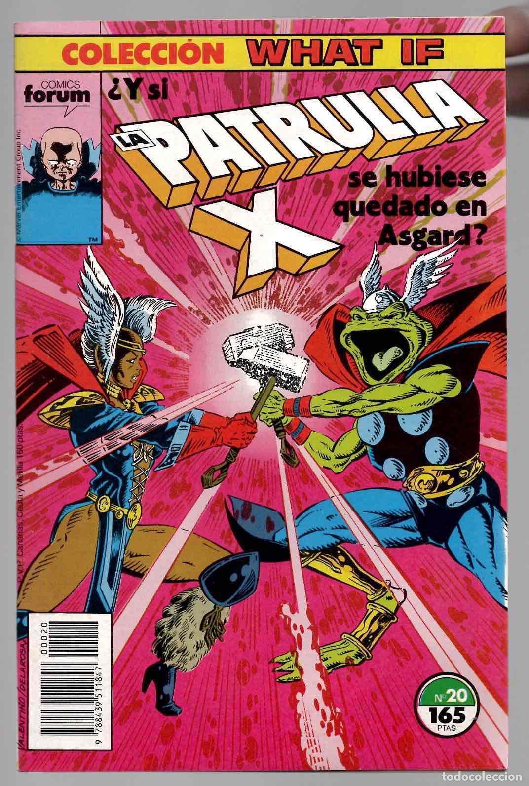 C&oacute;mics: COLECCION WHAT IF 20 &iquest;Y SI LA PATRULLA X SE HUBIESE QUEDADO EN ASGARD? SIN POSTER