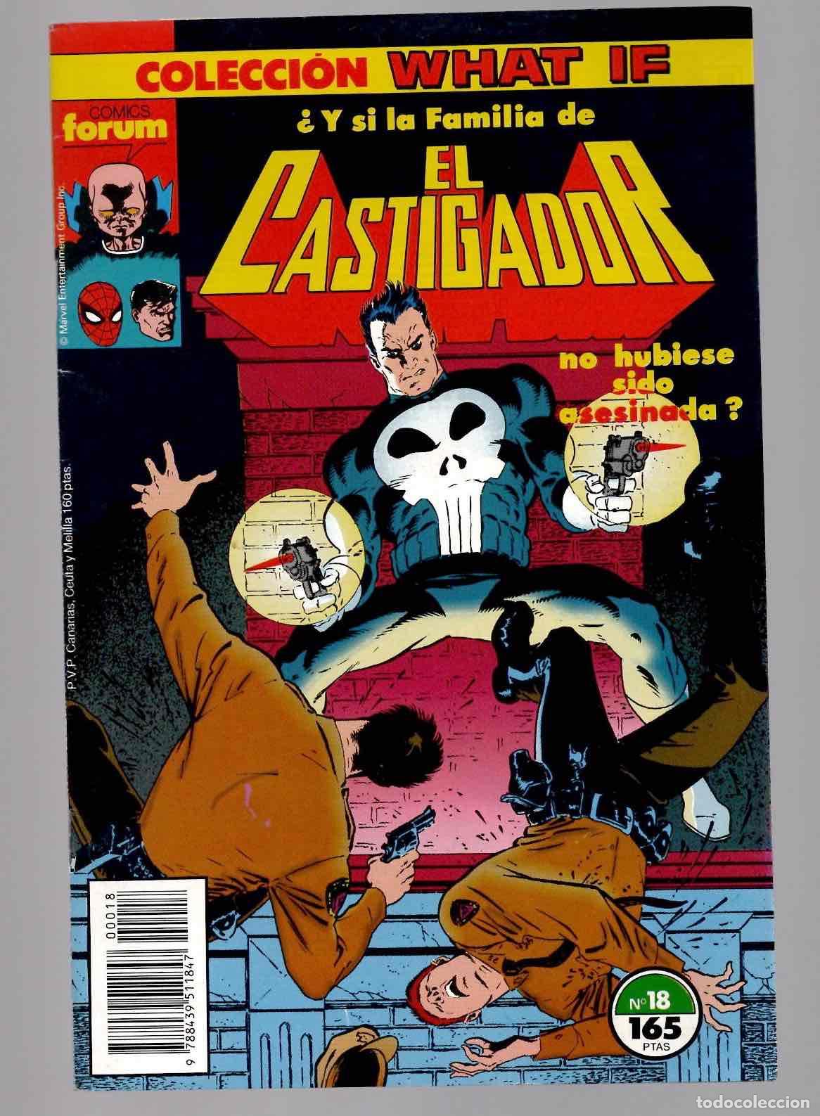 C&oacute;mics: COLECCION WHAT IF 18 &iquest;Y SI LA FAMILIA DE EL CASTIGADOR NO HUBIESE SIDO ASESINADA? SIN POSTER