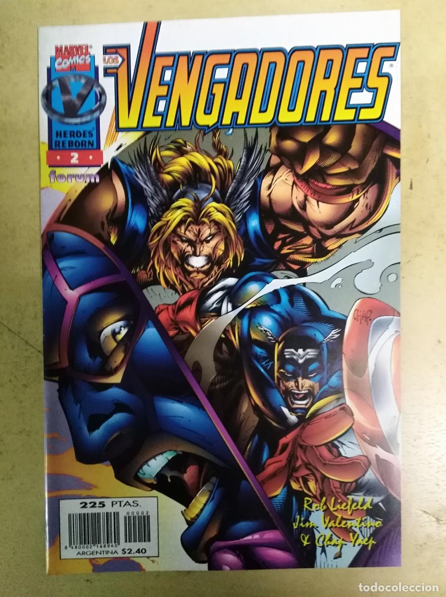 C&oacute;mics: Los Vengadores.Heroes Reborn 2.Marvel.Forum