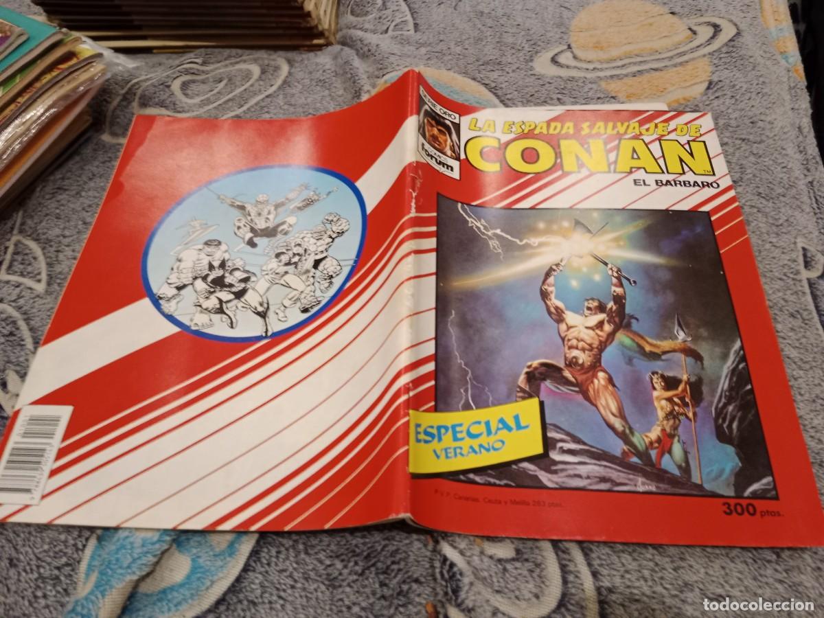 C&oacute;mics: LA ESPADA SALVAJE DE CONAN - ESPECIAL VERANO - COMICS FORUM 1988