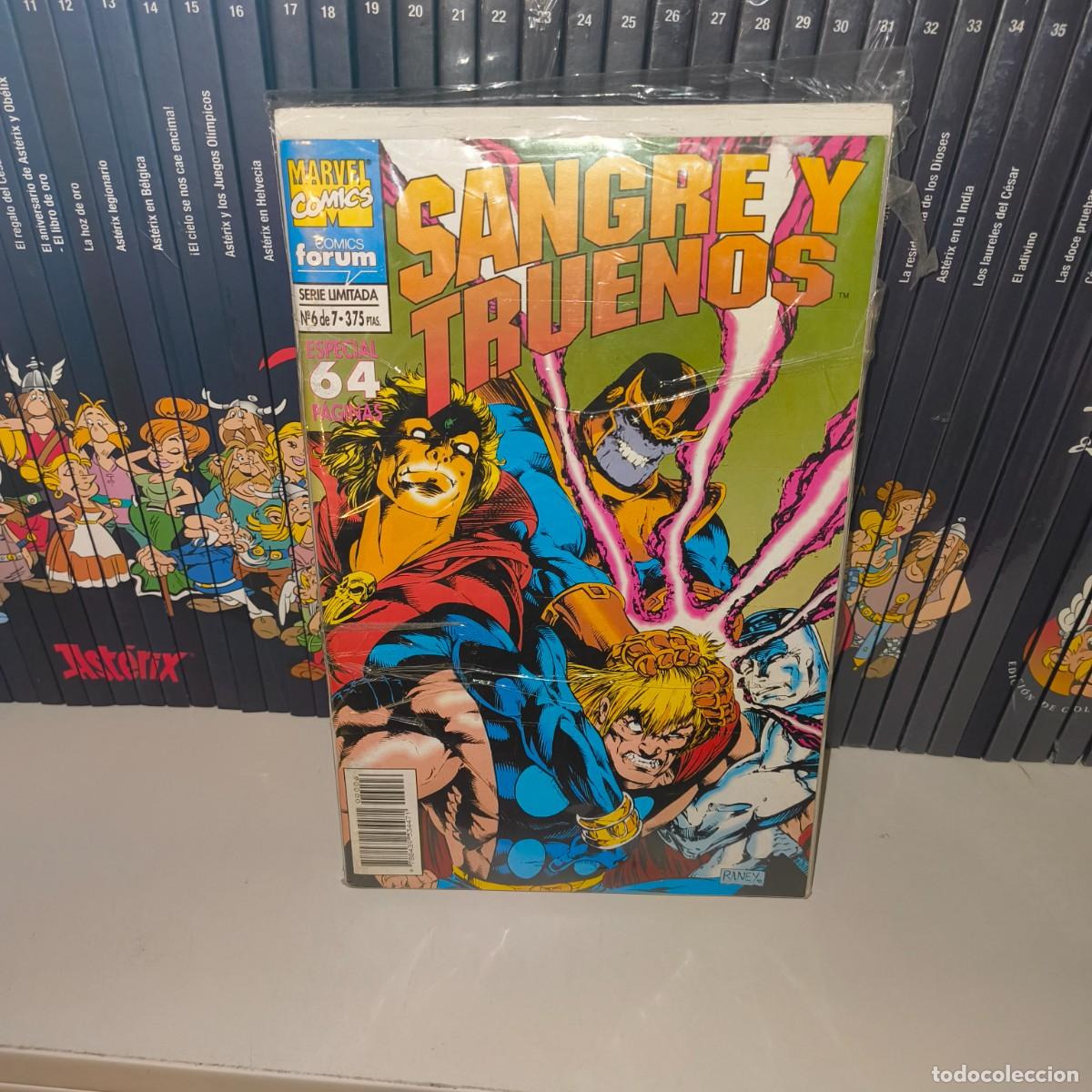 C&oacute;mics: Sangre y Truenos. Completa. Marvel Forum