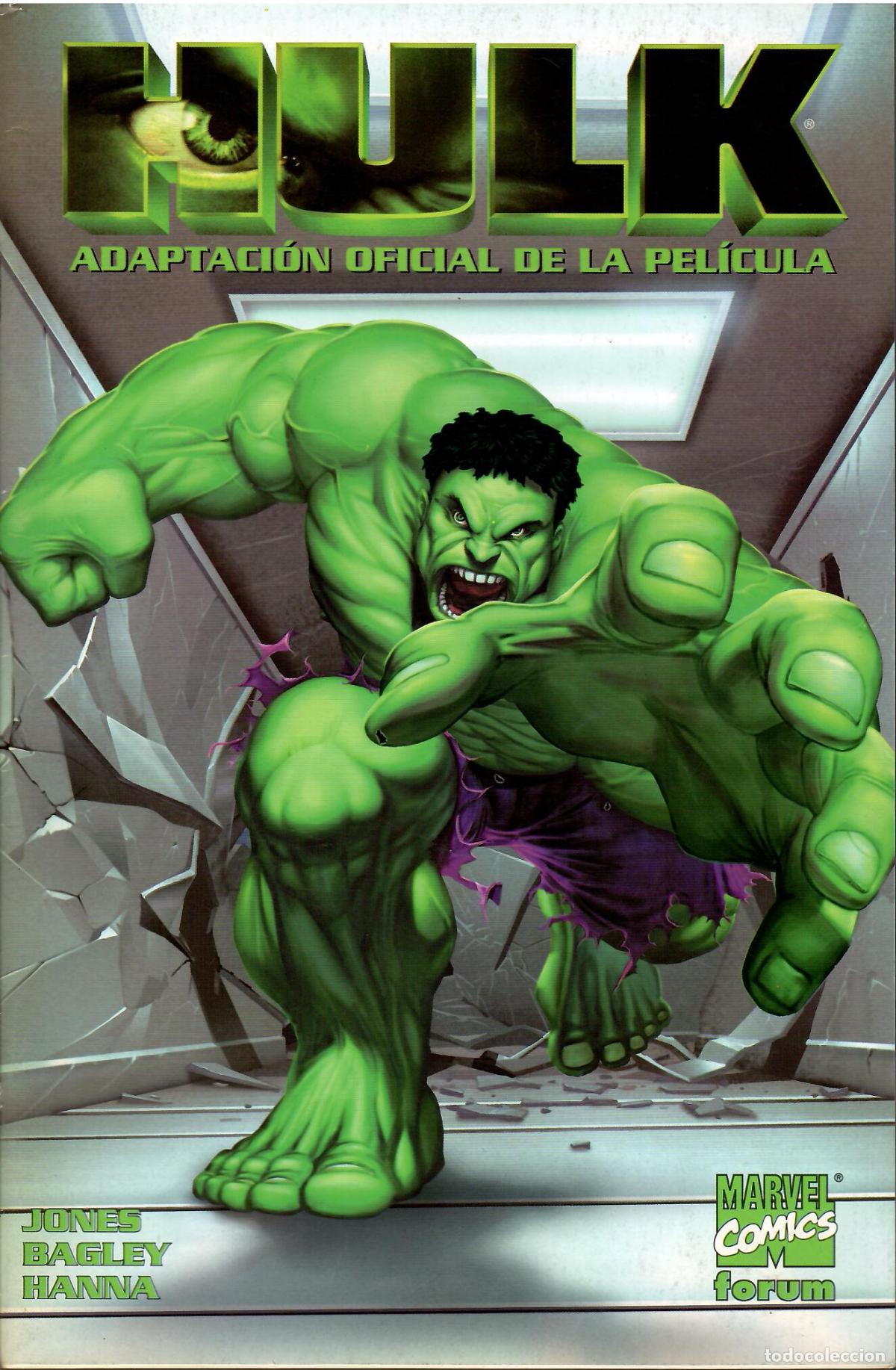 Comics: Comic Hulk. Adaptacion oficial de la pelicula - Forum Marvel Comics