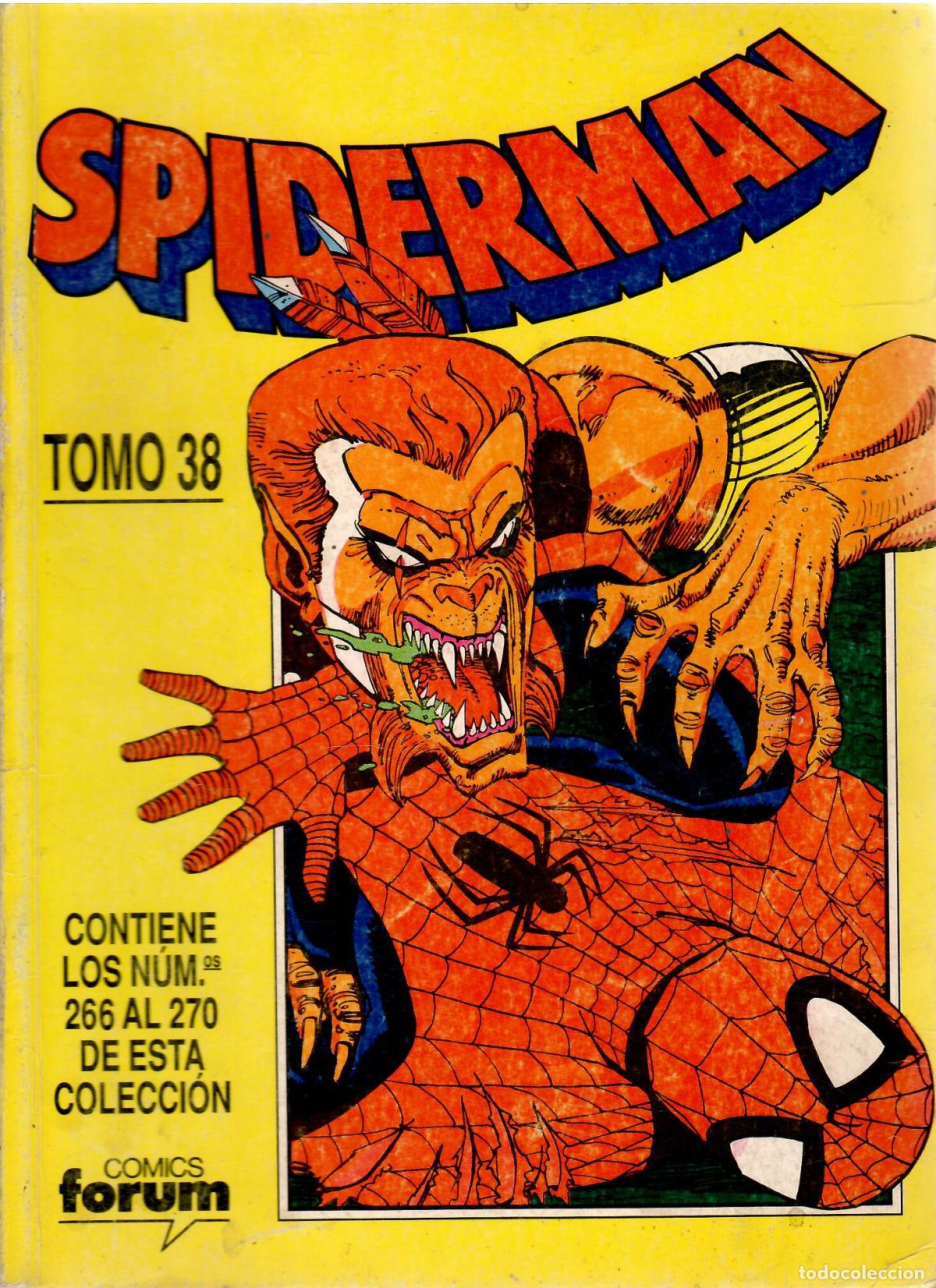 C&oacute;mics: Comic Spiderman, Tomo 38: Contiene los numeros 266, 267, 268, 269 y 270 - Comics Forum