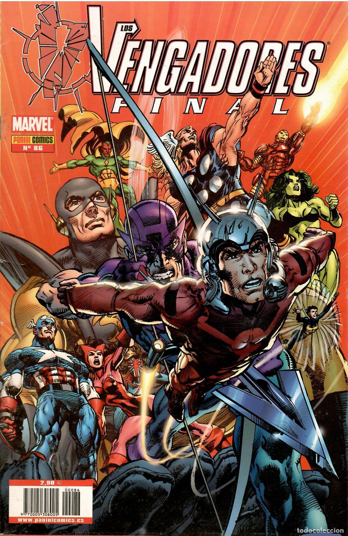 C&oacute;mics: Comic Los Vengadores Final, n&ordm; 86 - Marvel Panini Comics