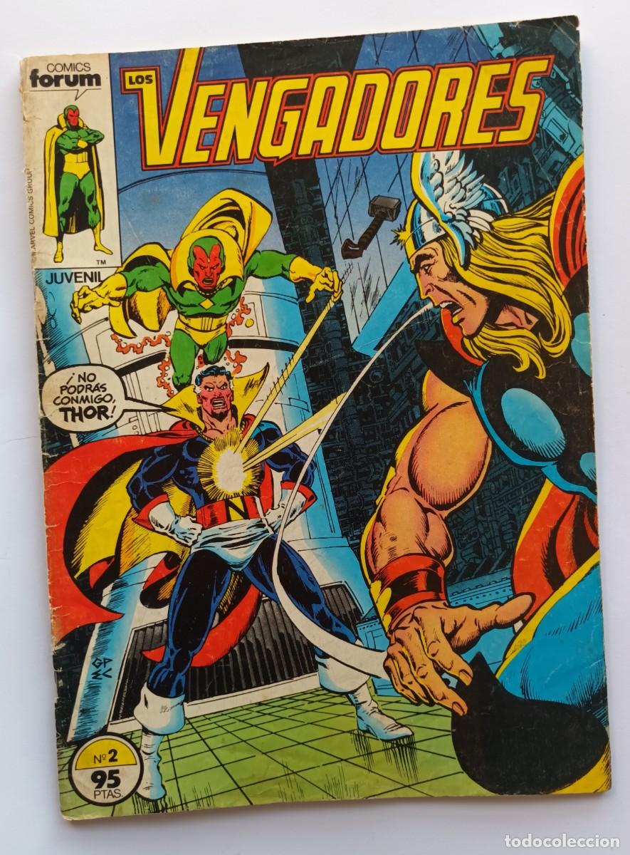 Comics: Los Vengadores n&ordm; 2 de Forum. Dibujo de John Byrne. Comic de mercadillo